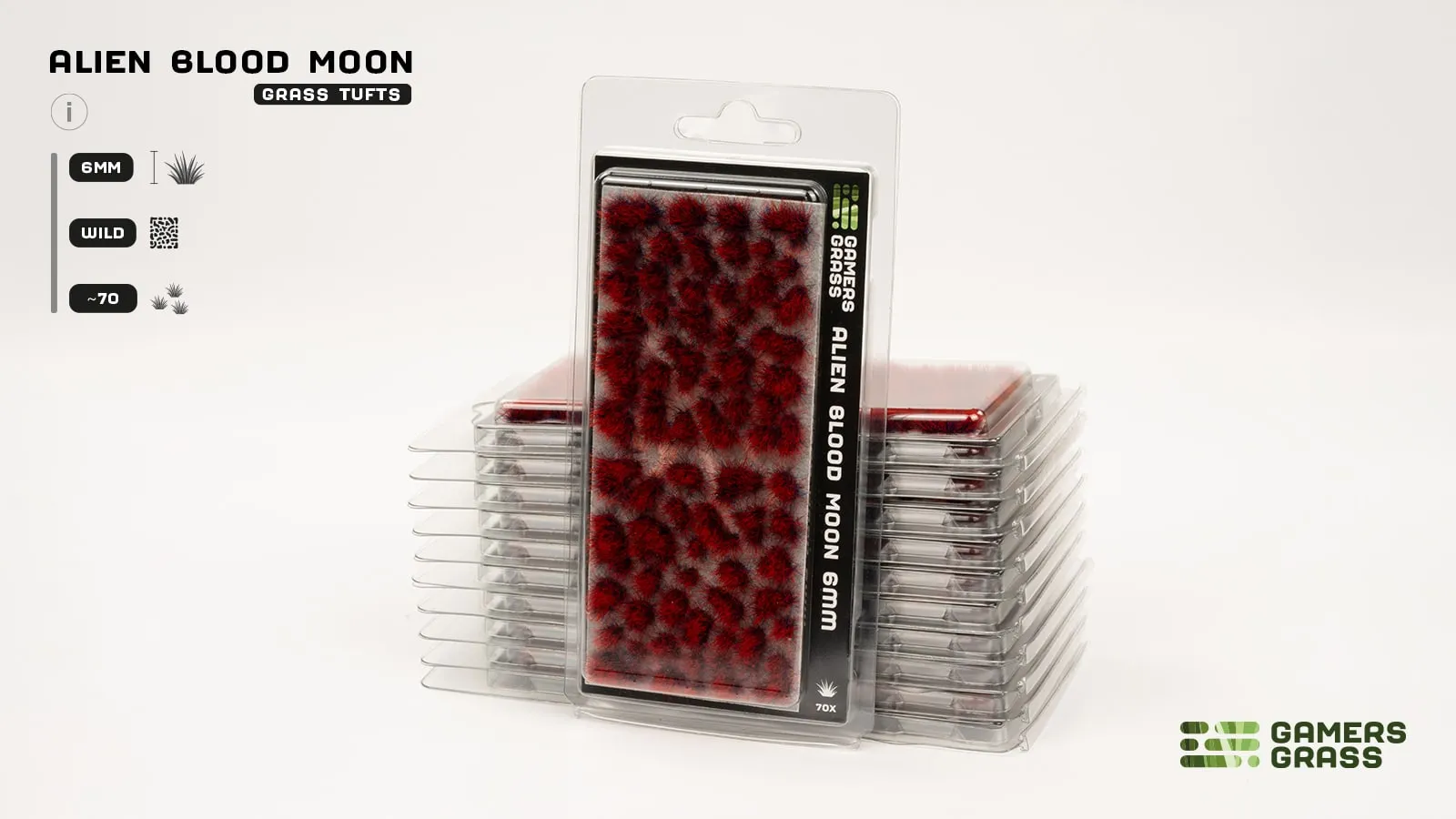 6mm Alien Blood Moon Tuft