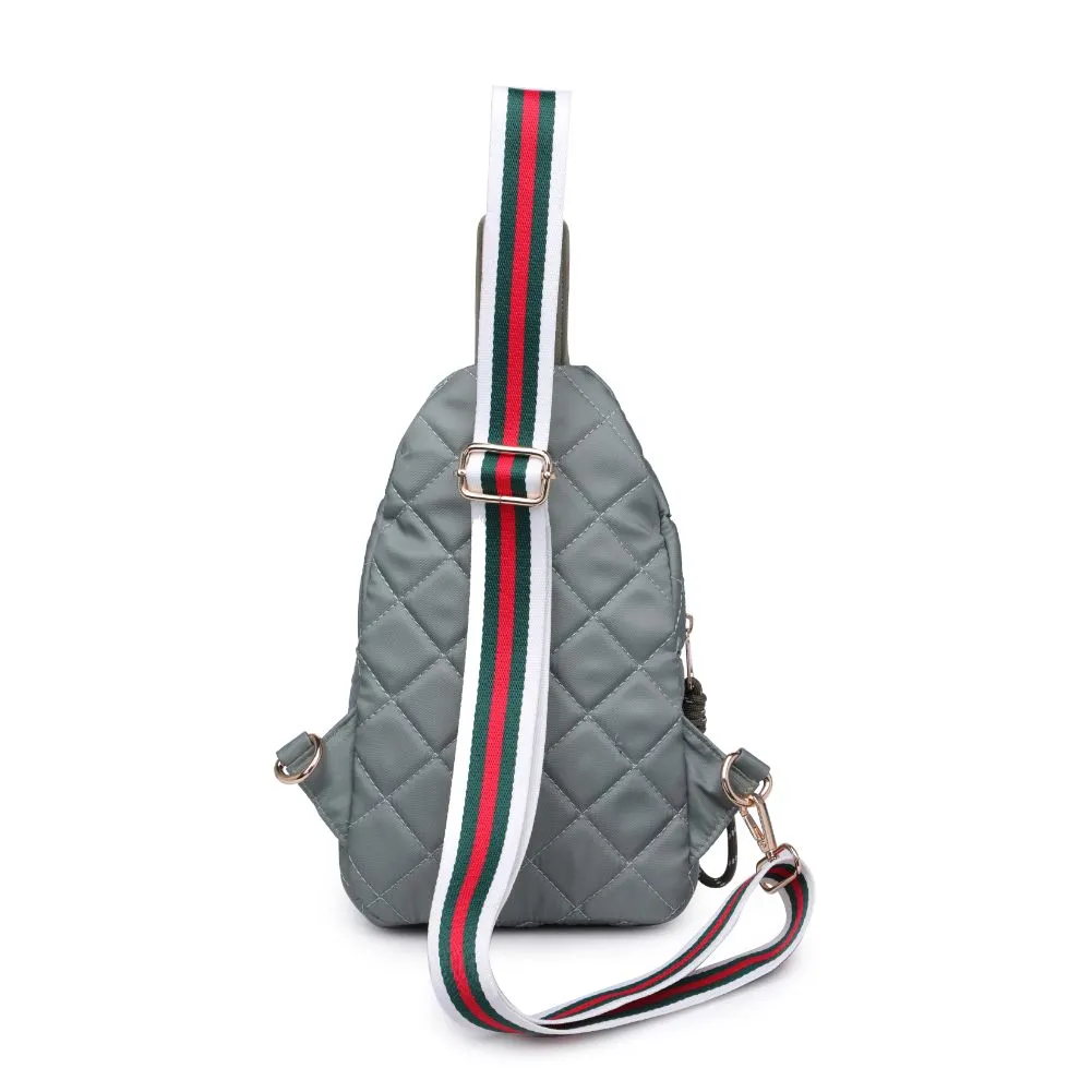 Ace - Quilted Nylon Sling Backpack