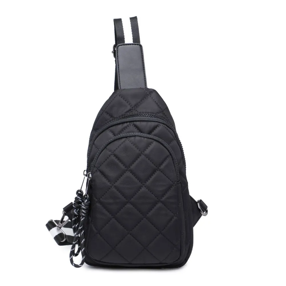 Ace - Quilted Nylon Sling Backpack