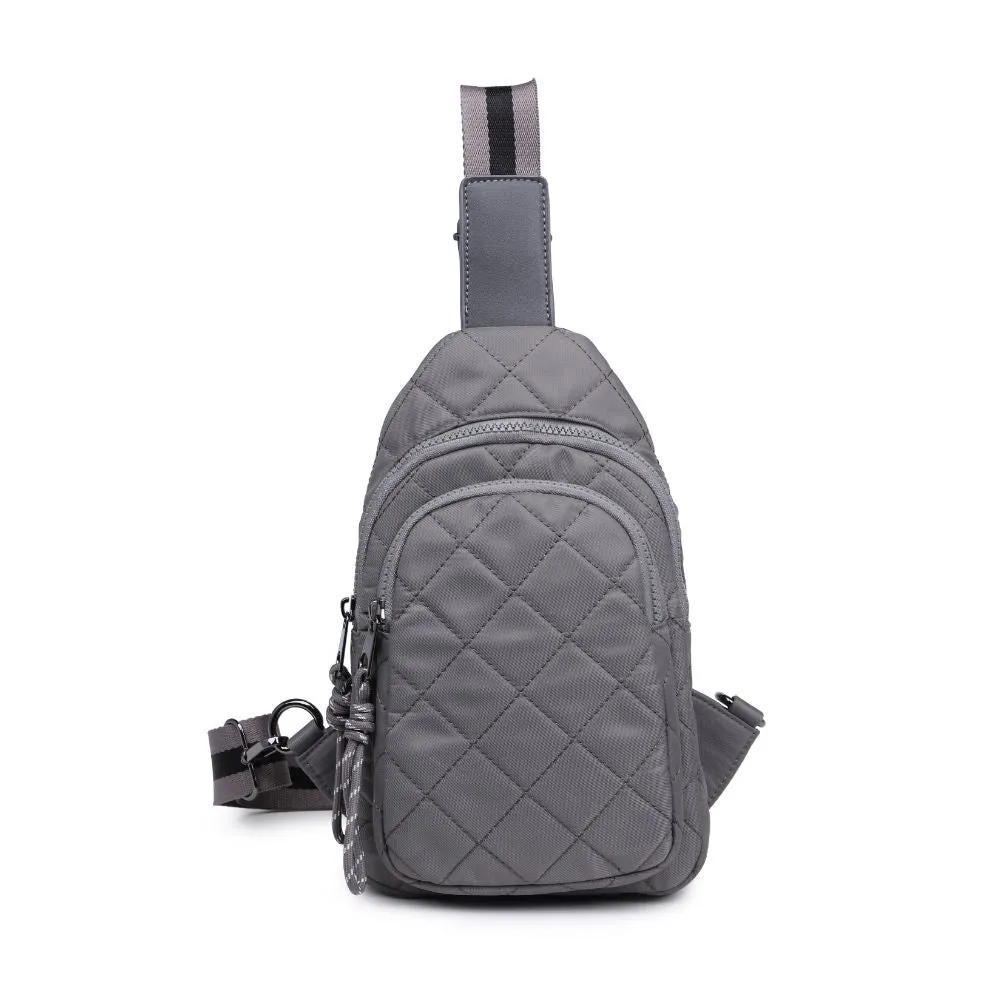 Ace - Quilted Nylon Sling Backpack