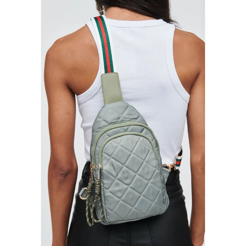 Ace - Quilted Nylon Sling Backpack