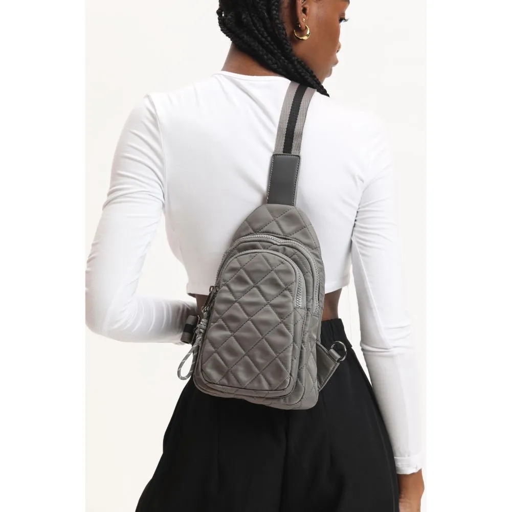 Ace - Quilted Nylon Sling Backpack