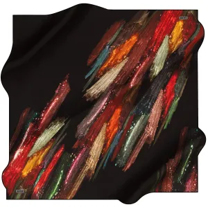 Aker Jordan Abstract Silk Scarf No. 12