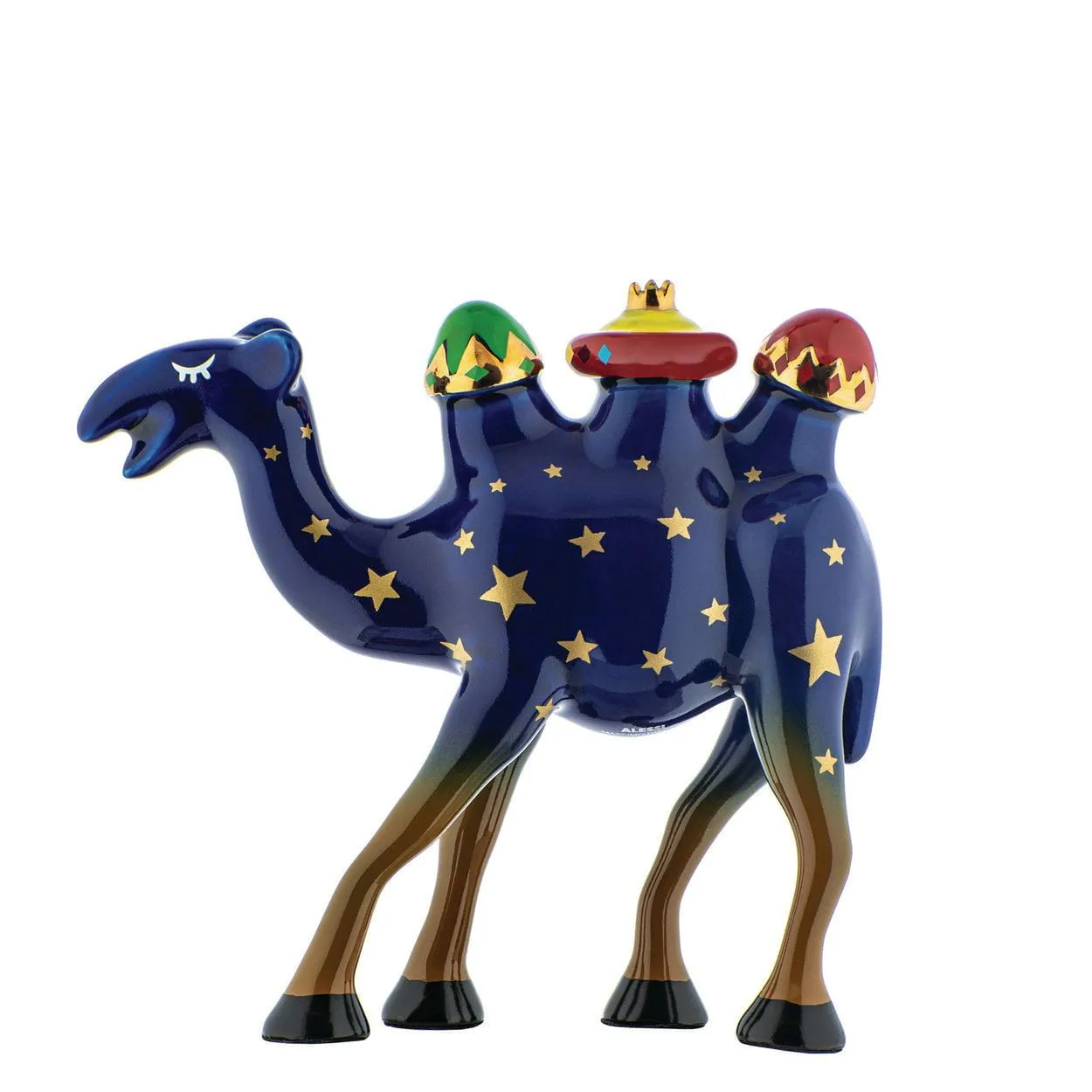 Alessi Happy Eternity Baby Nativity Figure, Kamel Trino