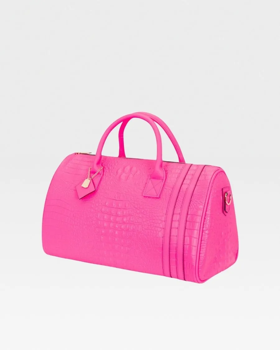 Apollo 2 Travel Set in Neon Pink