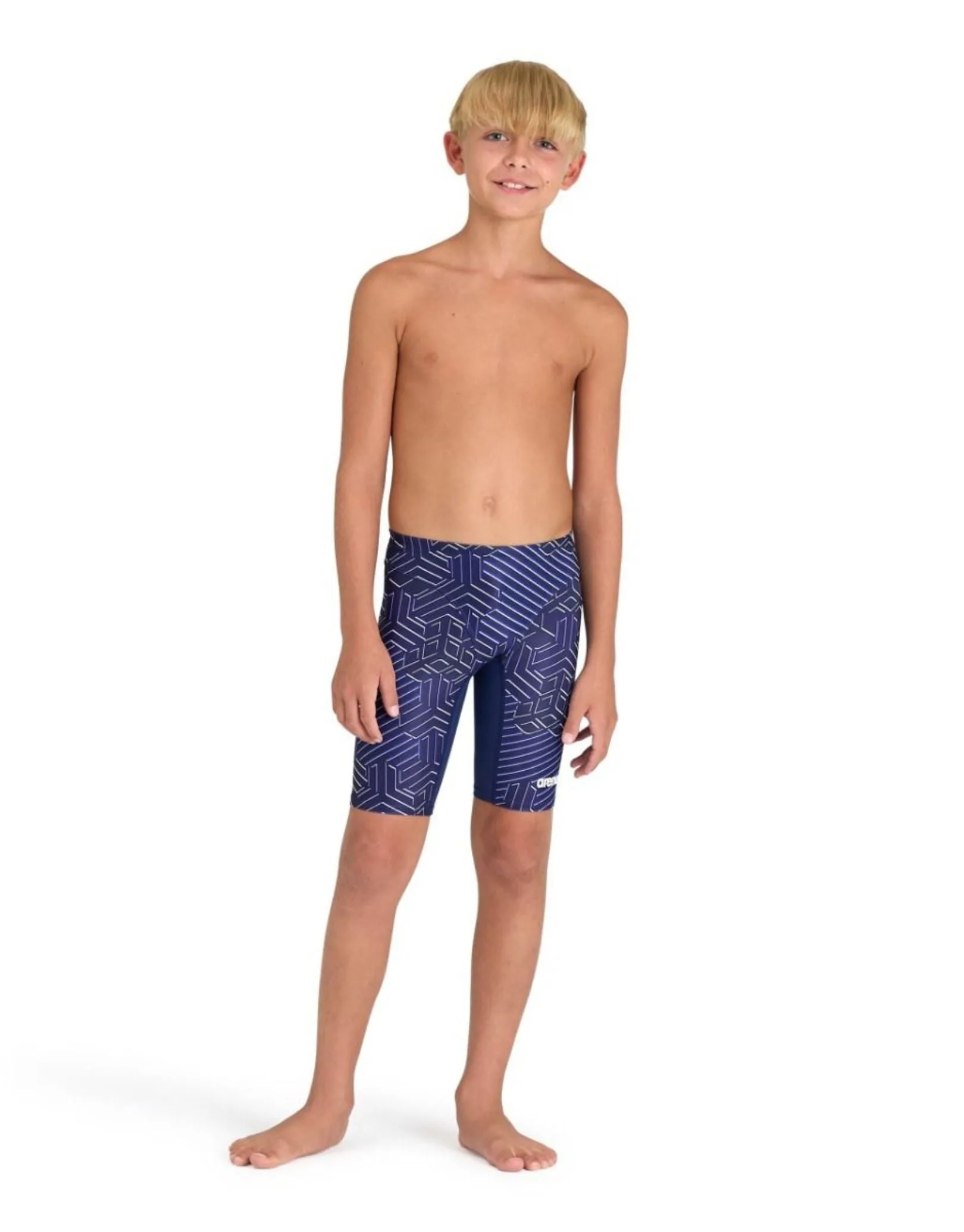 Arena Boys Kikko Pro Swim Jammer - Navy/Multi