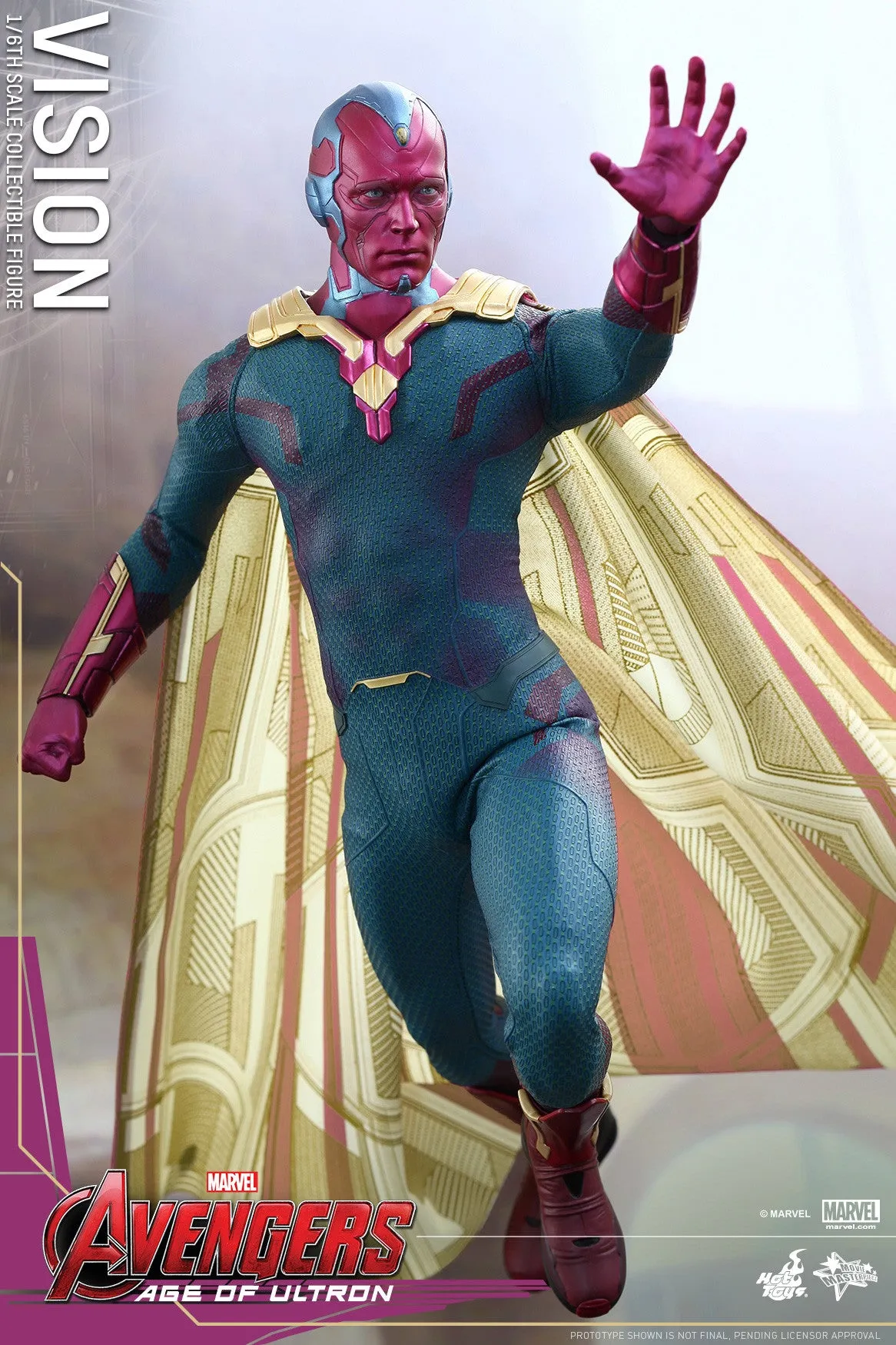 AVENGERS: AGE OF ULTRON Vision 1:6 Scale Movie Masterpiece Figure