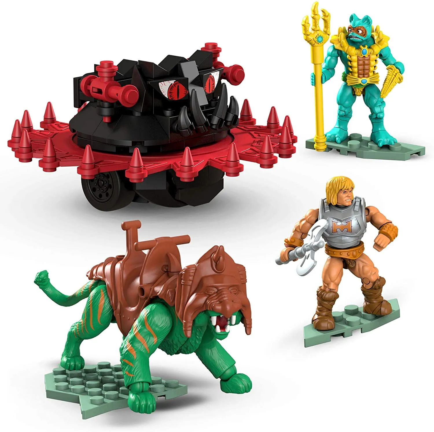 Battle Cat vs. Roton - Mega Construx Masters of the Universe Set