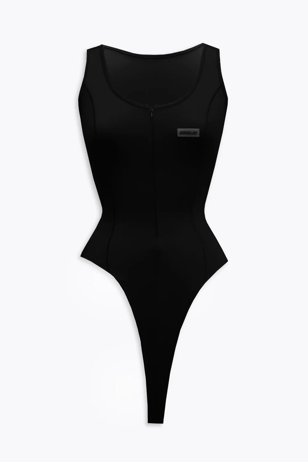 Black Nyx Zip Up Bodysuit