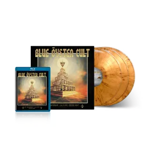 Blue Öyster Cult - 50th Anniversary Live: Second Night BLURAY   3LP (ORANGE MARBLE) Bundle