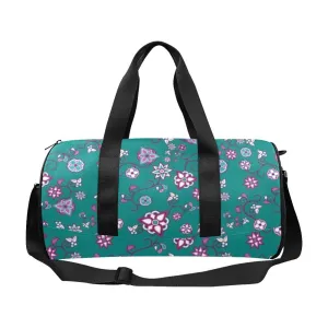 Burgundy Bloom Duffle Bag