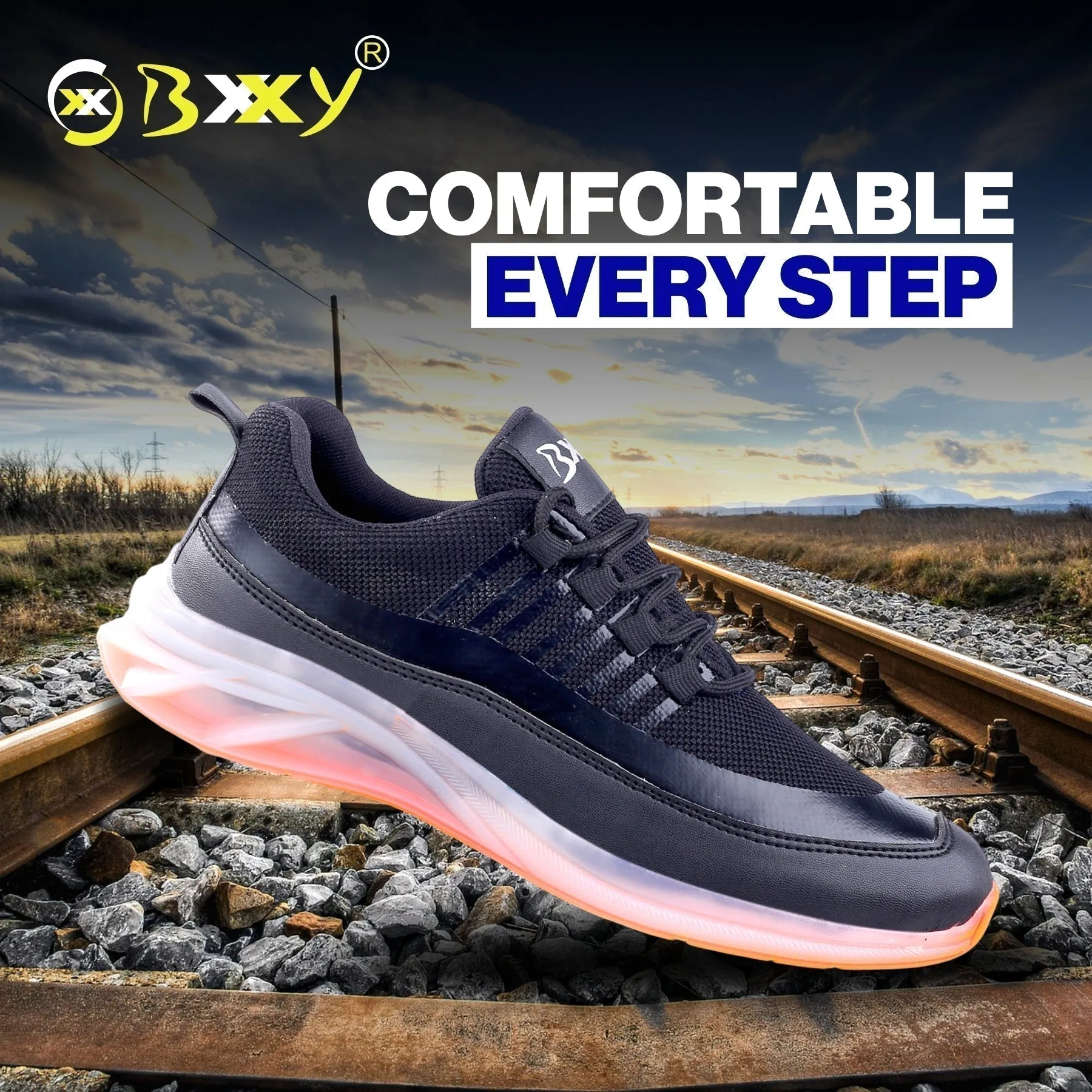 Bxxy's High-end Fashion Designer Sports Lace-up Shoes