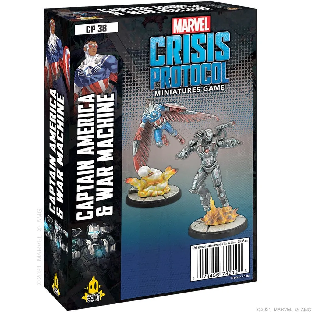 Captain America and War Machine: Marvel Crisis Protocol