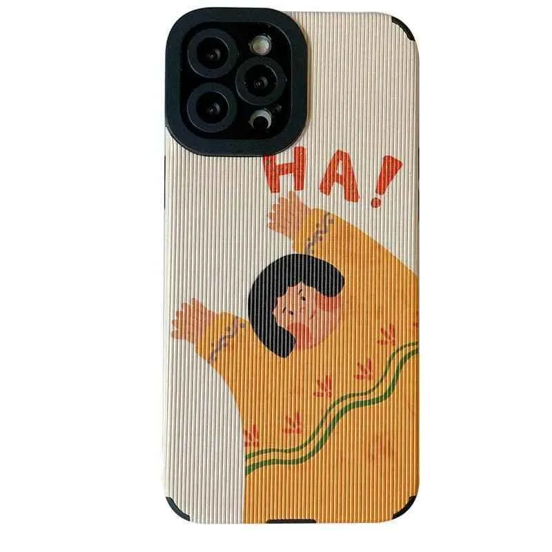 Cartoon Couple Cute Funny Phone Case for iPhone 1, 11, 12, 13, 14 Pro Max, Mini, XR, XS, 6, 7, 8 Plus, SE 2, 3 - Cover