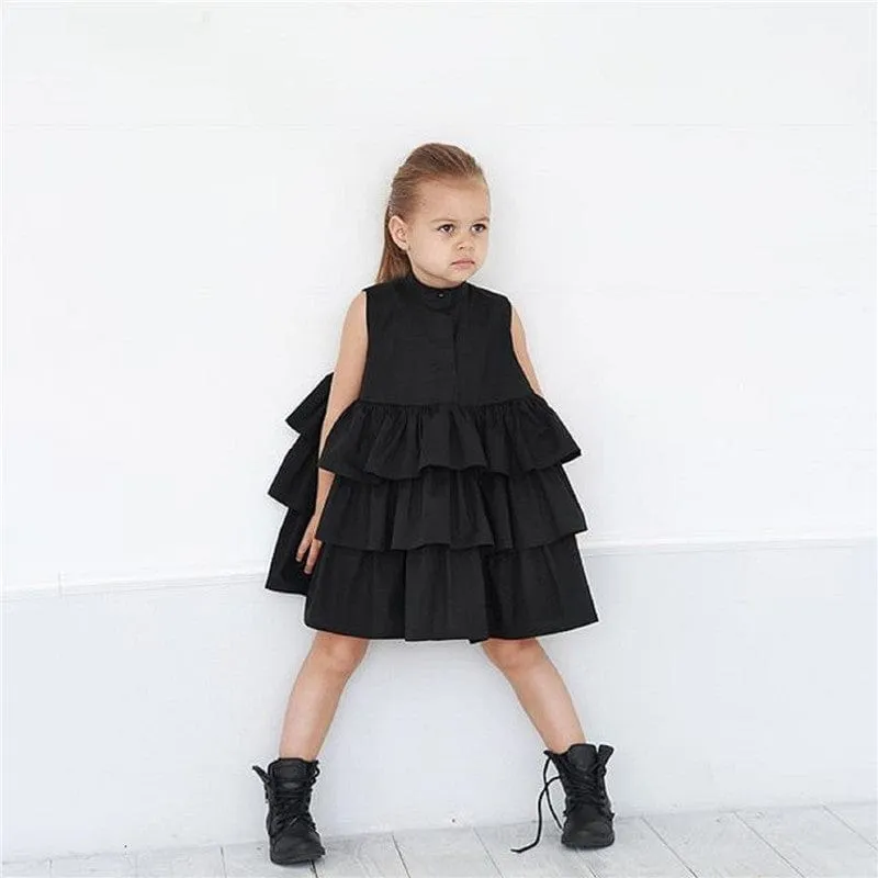 Chic "Blake" Casual Tiered Party Dress