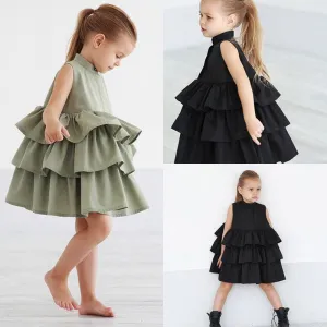 Chic "Blake" Casual Tiered Party Dress