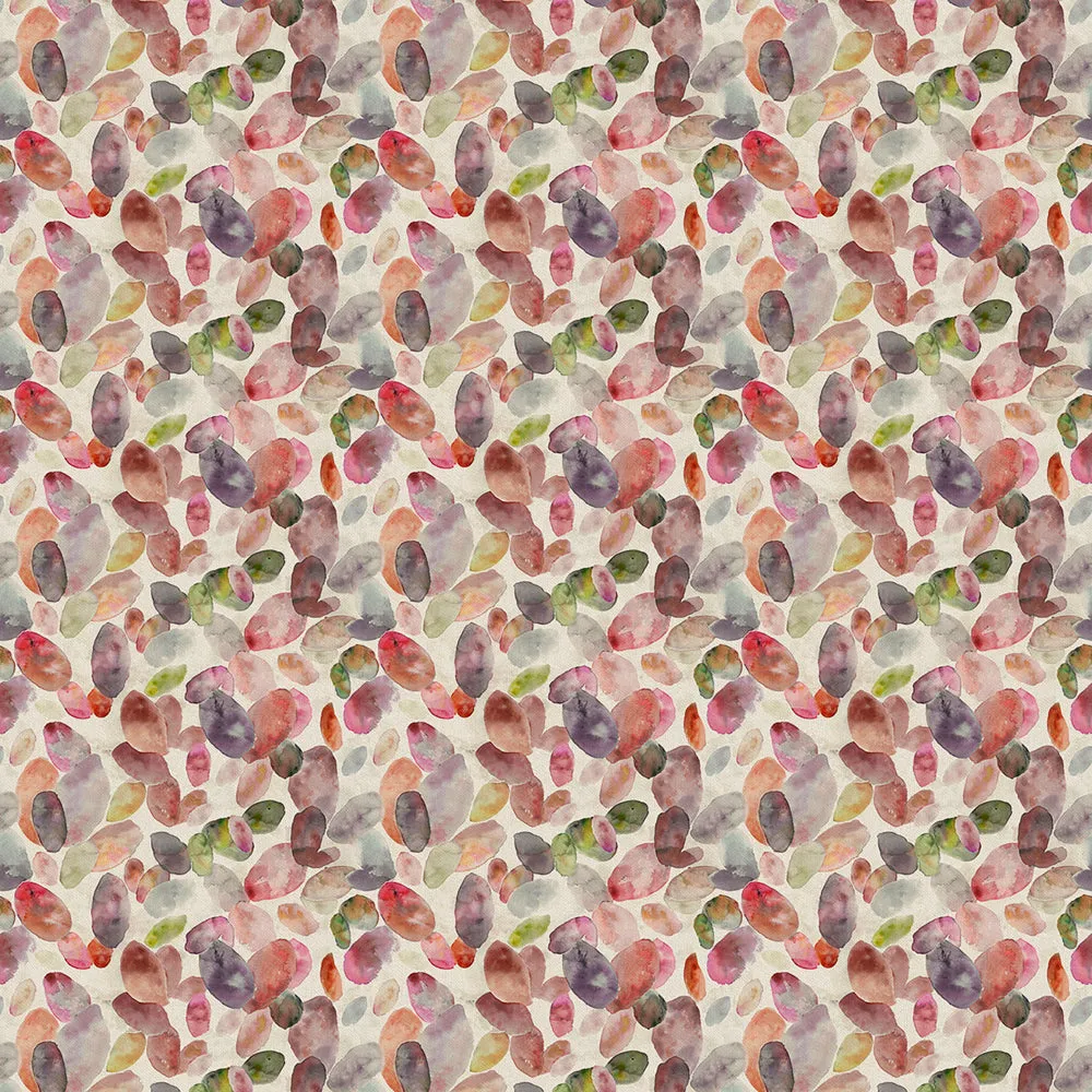 Correa Printed Cotton Fabric (By The Metre) Boysenberry