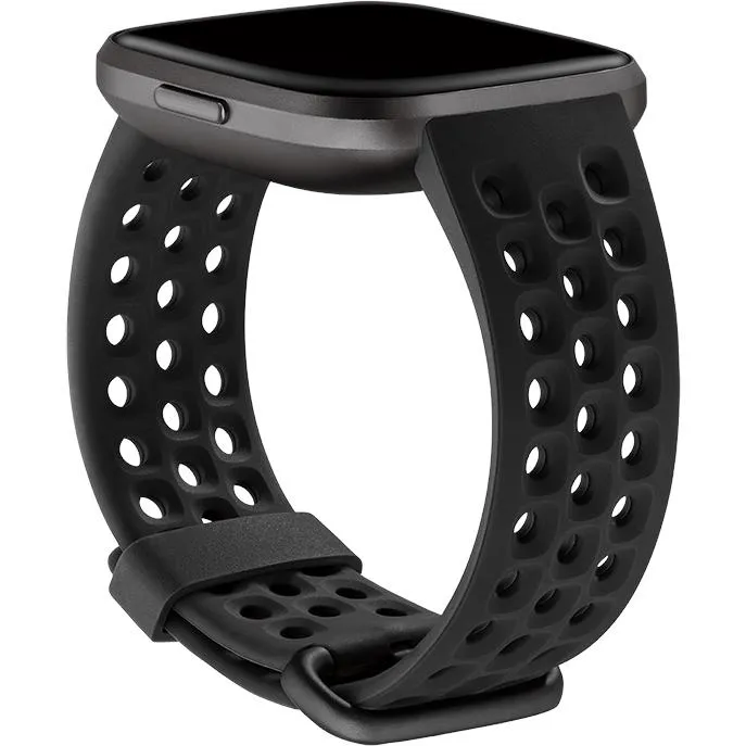 Fitbit Sports Band for Versa 2 (Black/Small)