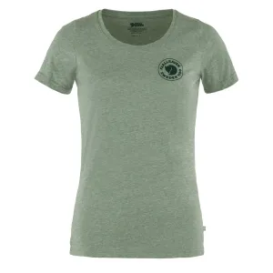 Fjallraven Womens 1960 Logo T-Shirt Patina Green / Melange