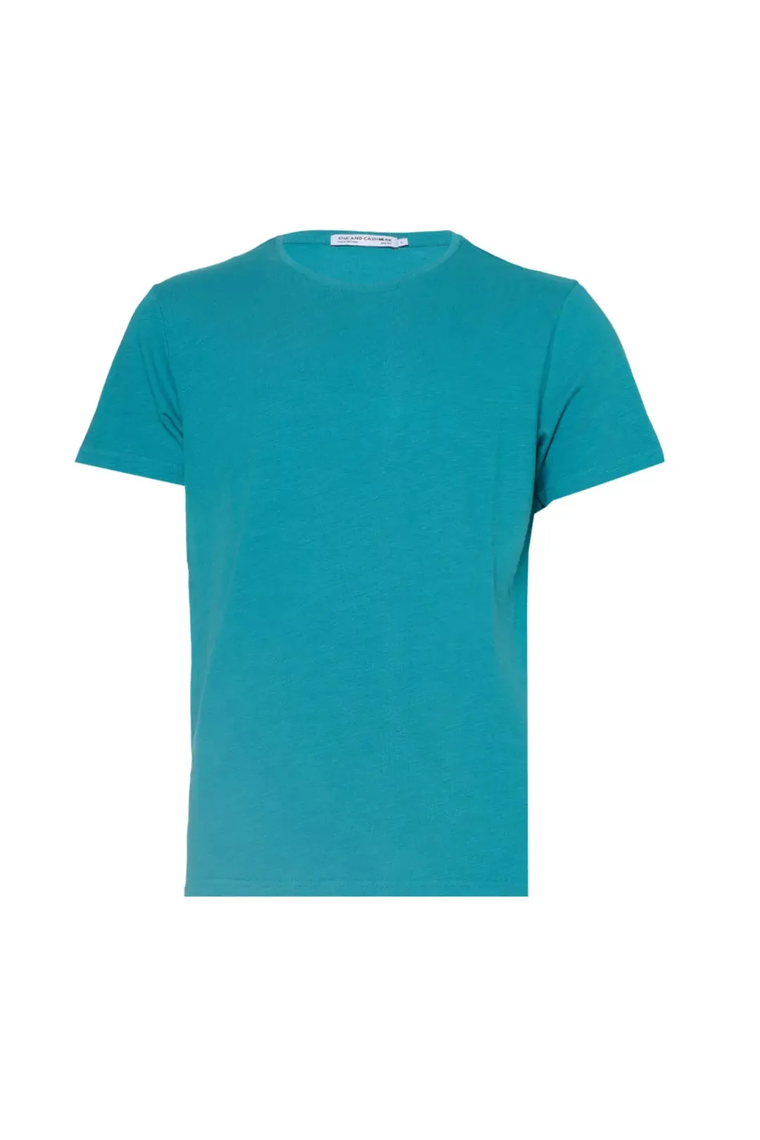 Green Pure Cotton Marc Men's Basic T-Shirt