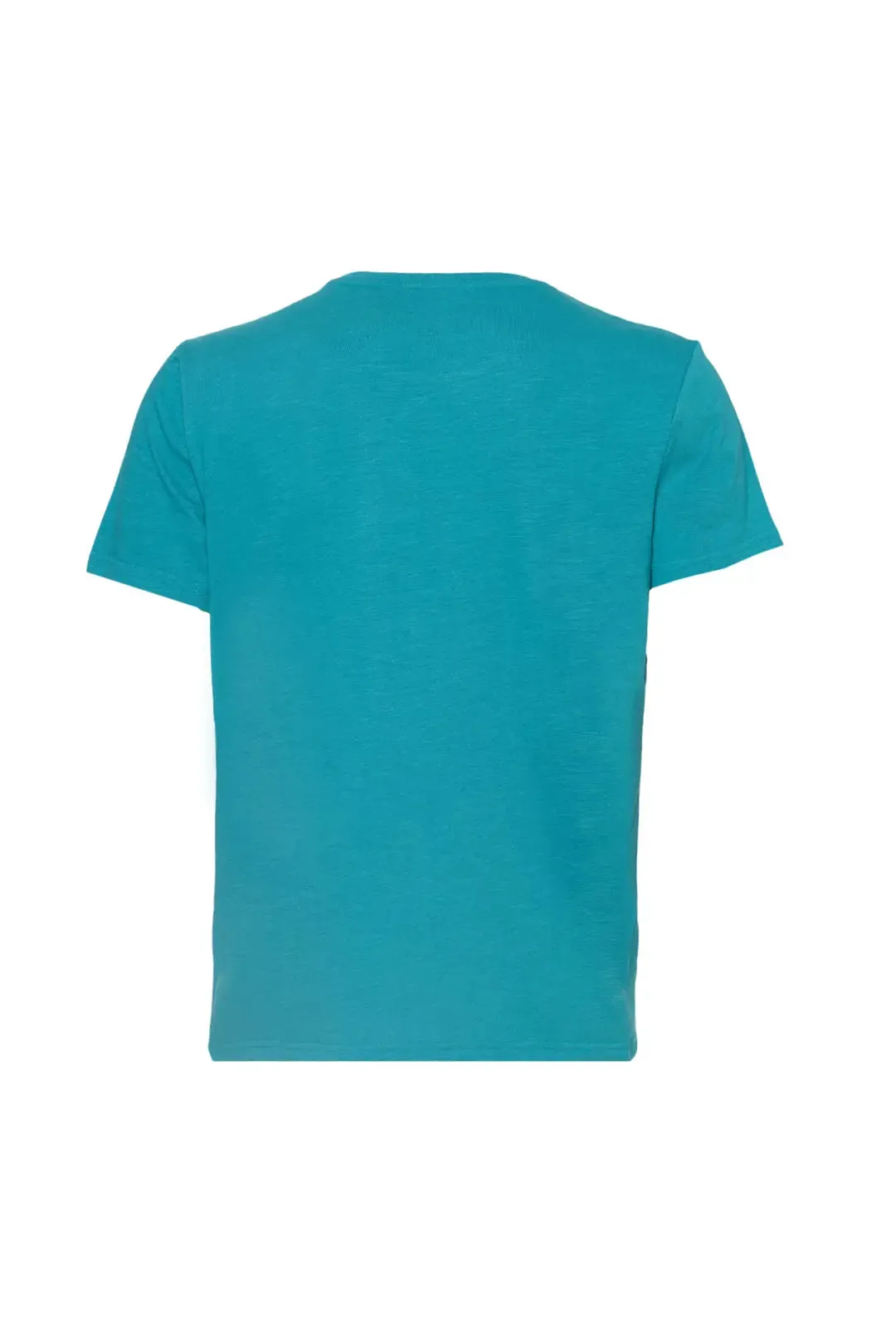 Green Pure Cotton Marc Men's Basic T-Shirt