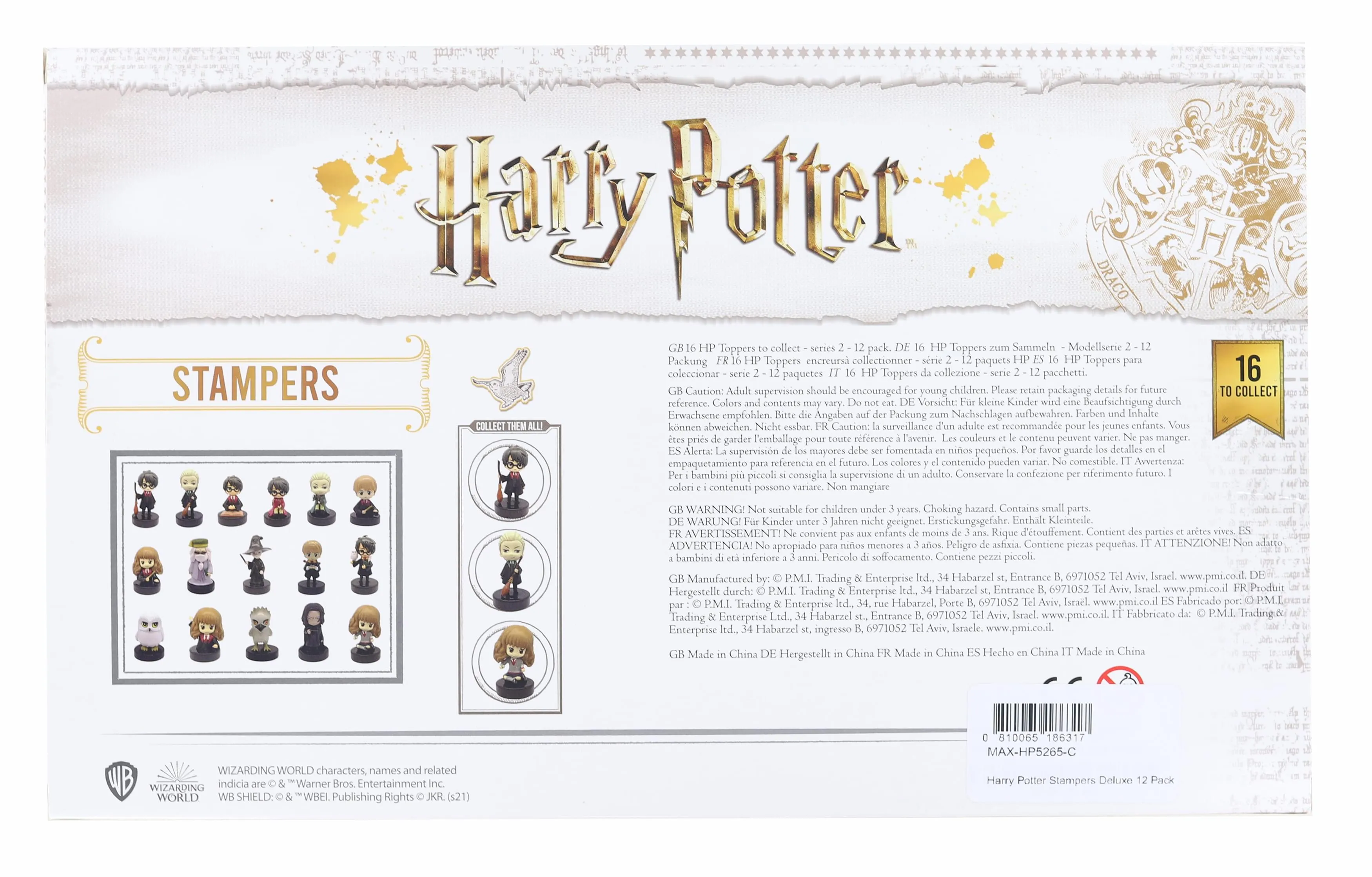 Harry Potter Character Ink Stampers | Set of 12