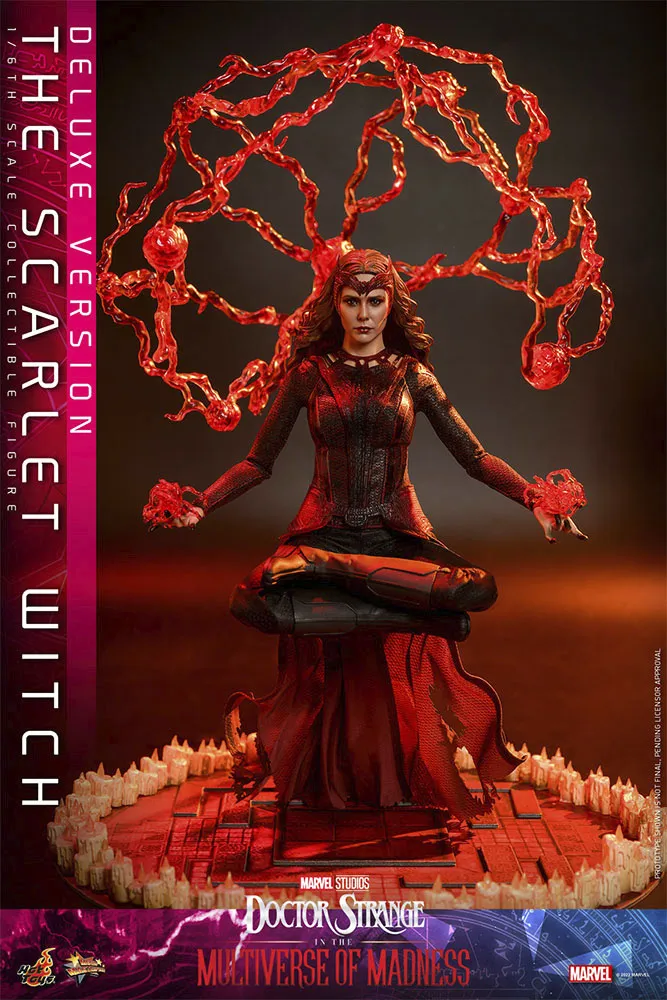 Hot Toys - 1/6 Scale Figure - The Scarlet Witch (Deluxe Version) - Doctor Strange in the Multiverse of Madness