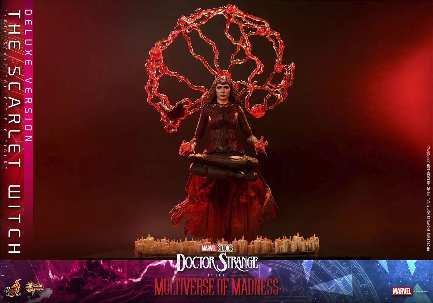 Hot Toys - 1/6 Scale Figure - The Scarlet Witch (Deluxe Version) - Doctor Strange in the Multiverse of Madness