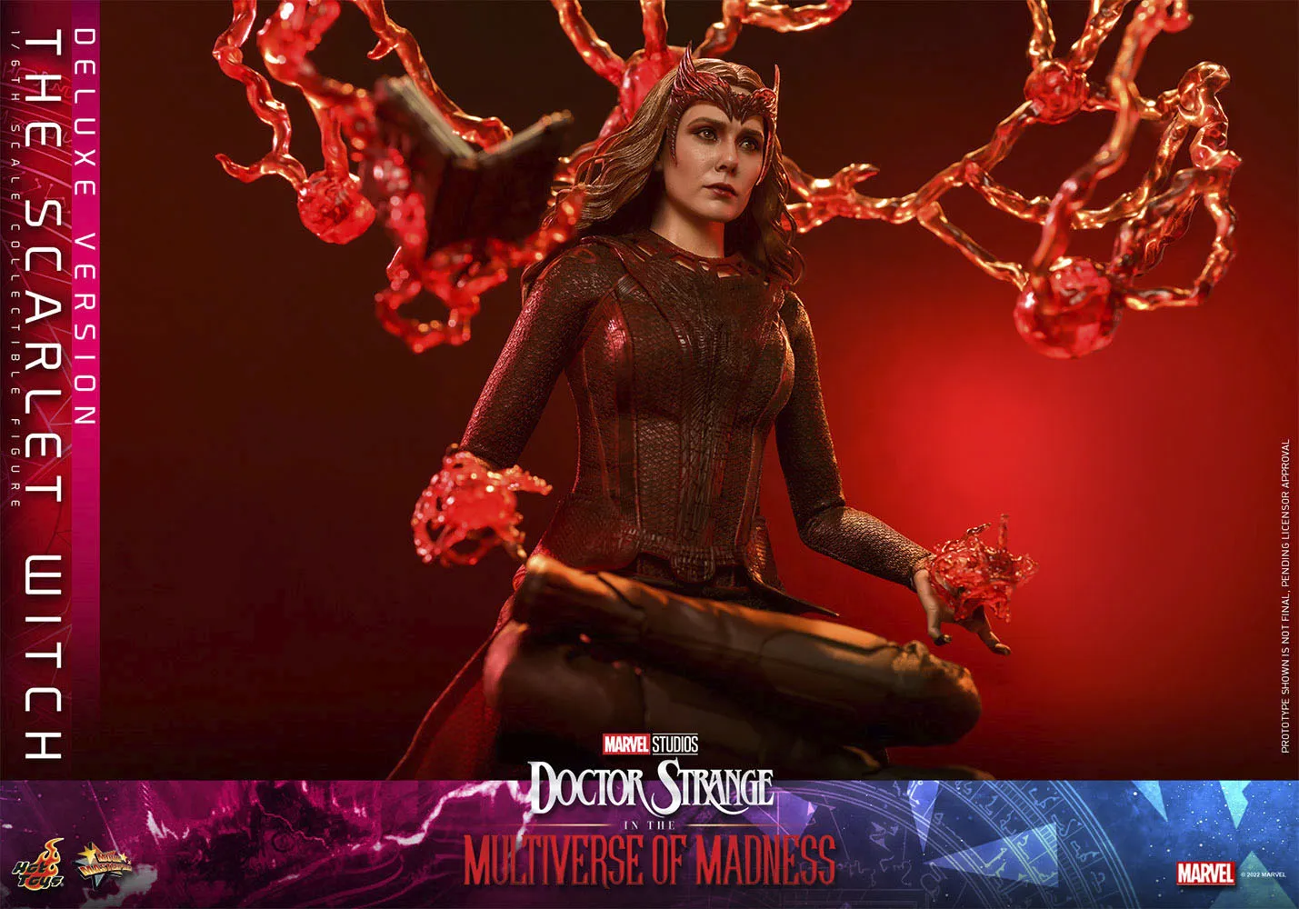 Hot Toys - 1/6 Scale Figure - The Scarlet Witch (Deluxe Version) - Doctor Strange in the Multiverse of Madness