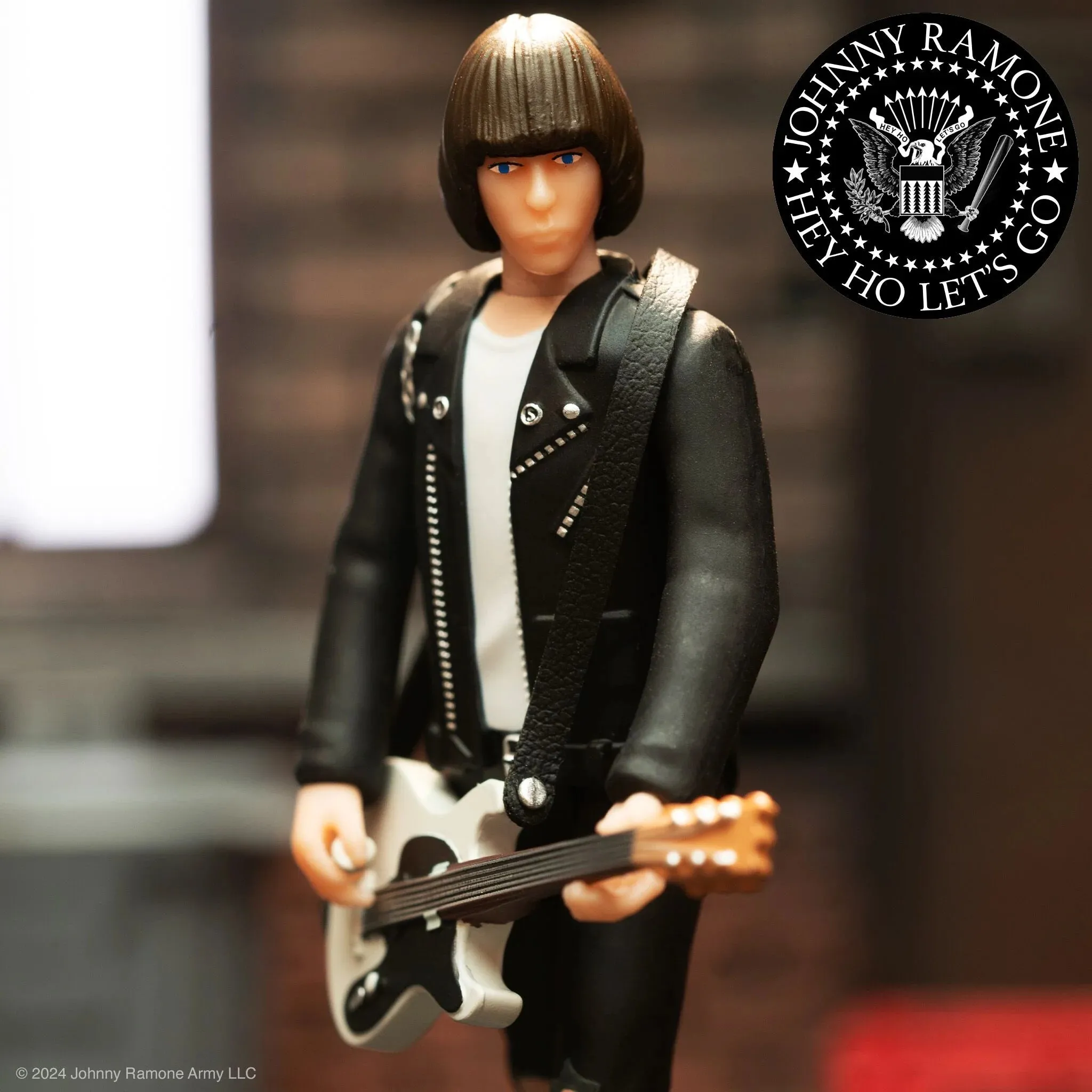 Johnny Ramone ReAction Figures Johnny Ramone (White Shirt)