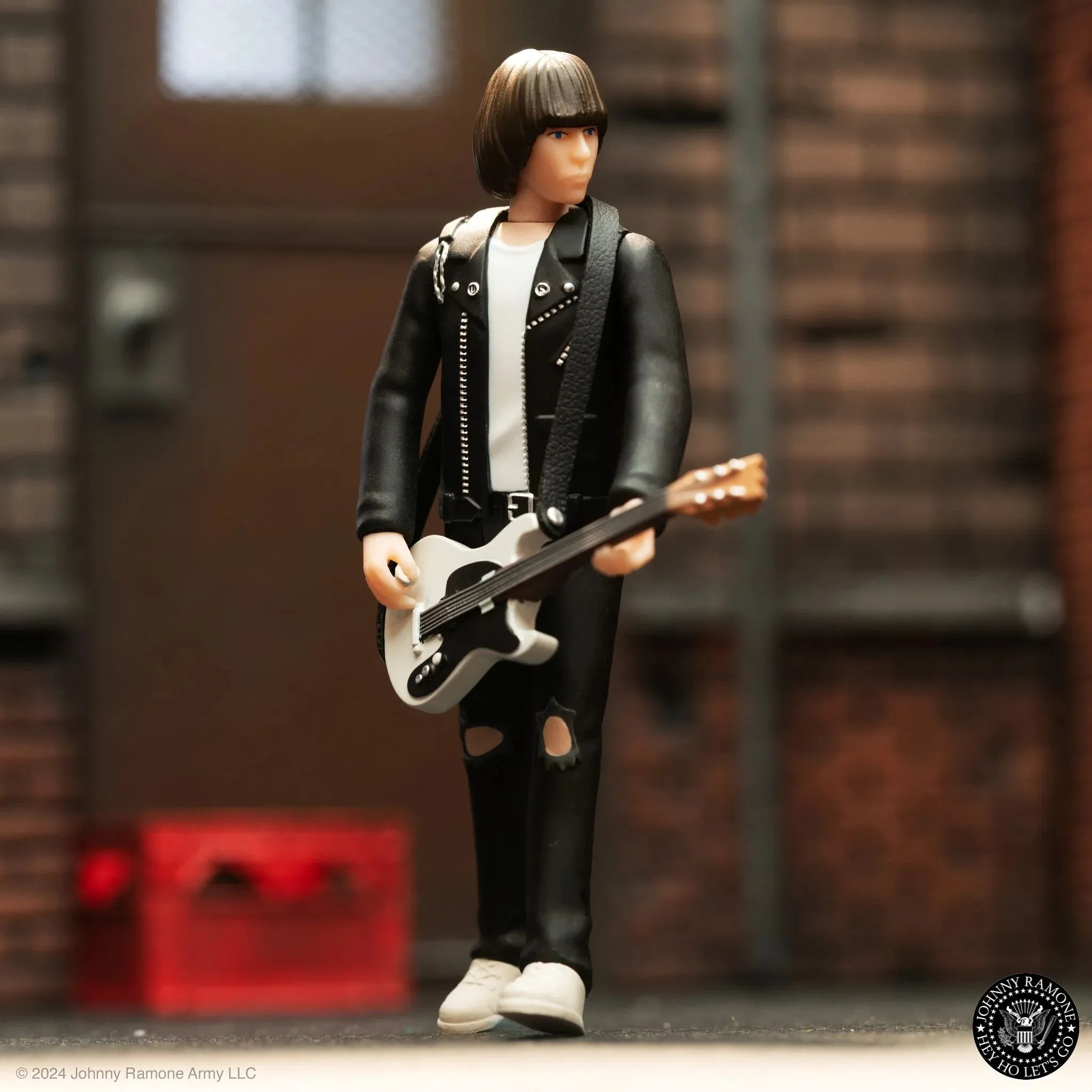 Johnny Ramone ReAction Figures Johnny Ramone (White Shirt)