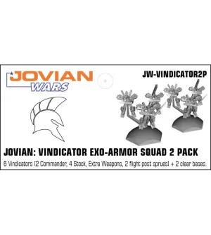 Jovian Wars: Jovian Vindicator Exo Armor Squad 2 Pack