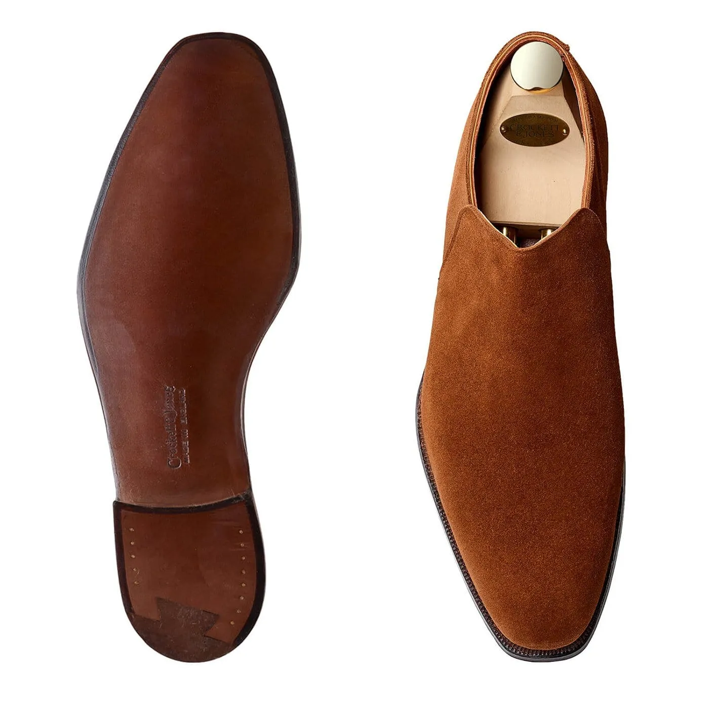 Kempton 3 Polo Brown Calf Suede