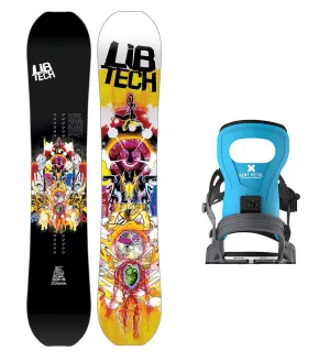 Lib Tech T. Rice Pro Camber Snowboard with Bent Metal Bolt Snowboard Binding 2025