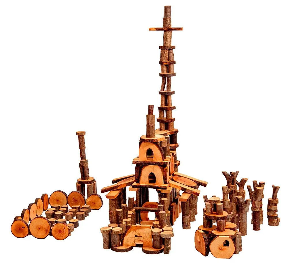 Magic Wood Eco Blocks Big Box - 330 Piece Set