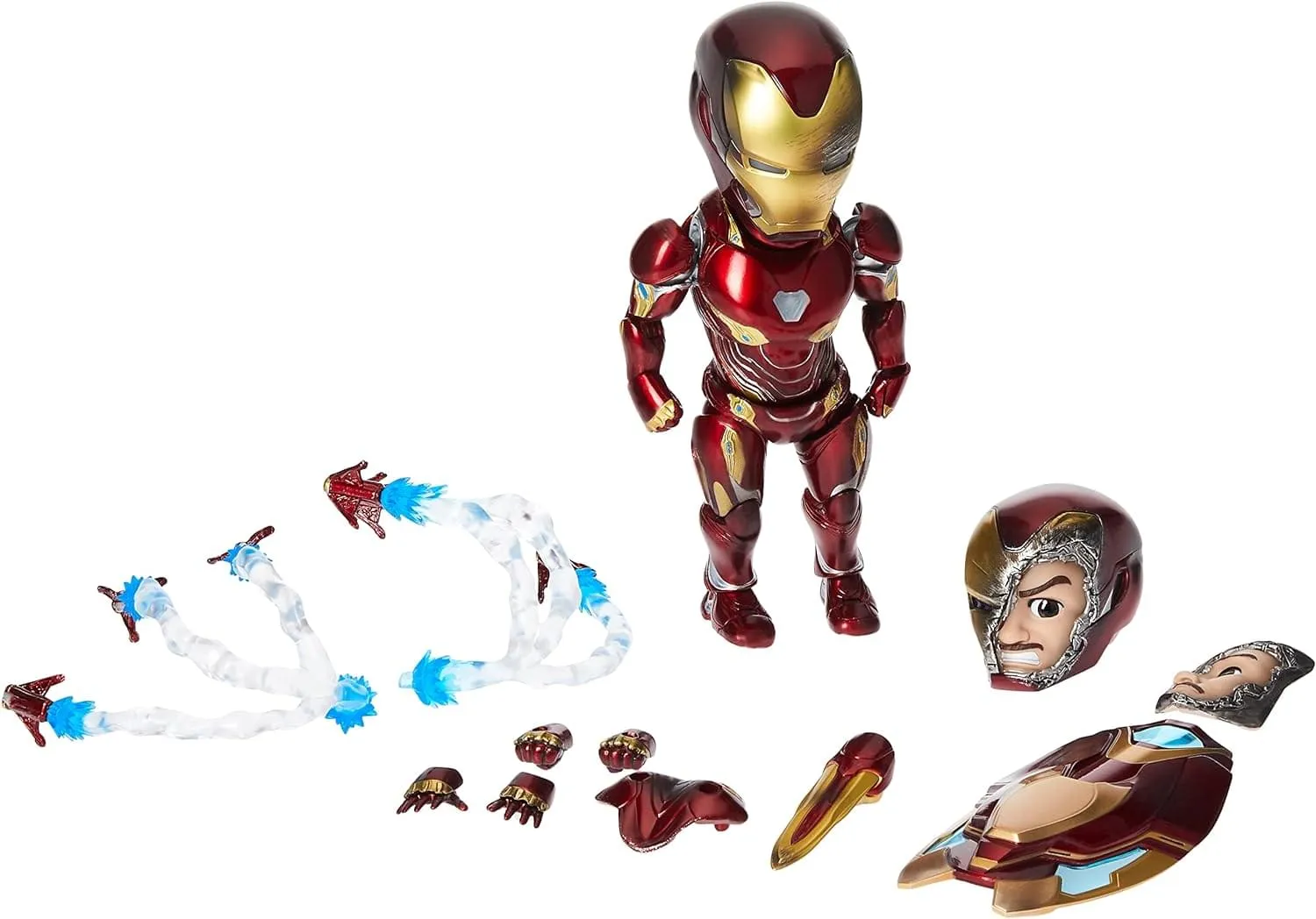 Marvel Avengers Egg Attack Action Figure | Iron Man Mark 50 Battle Damaged