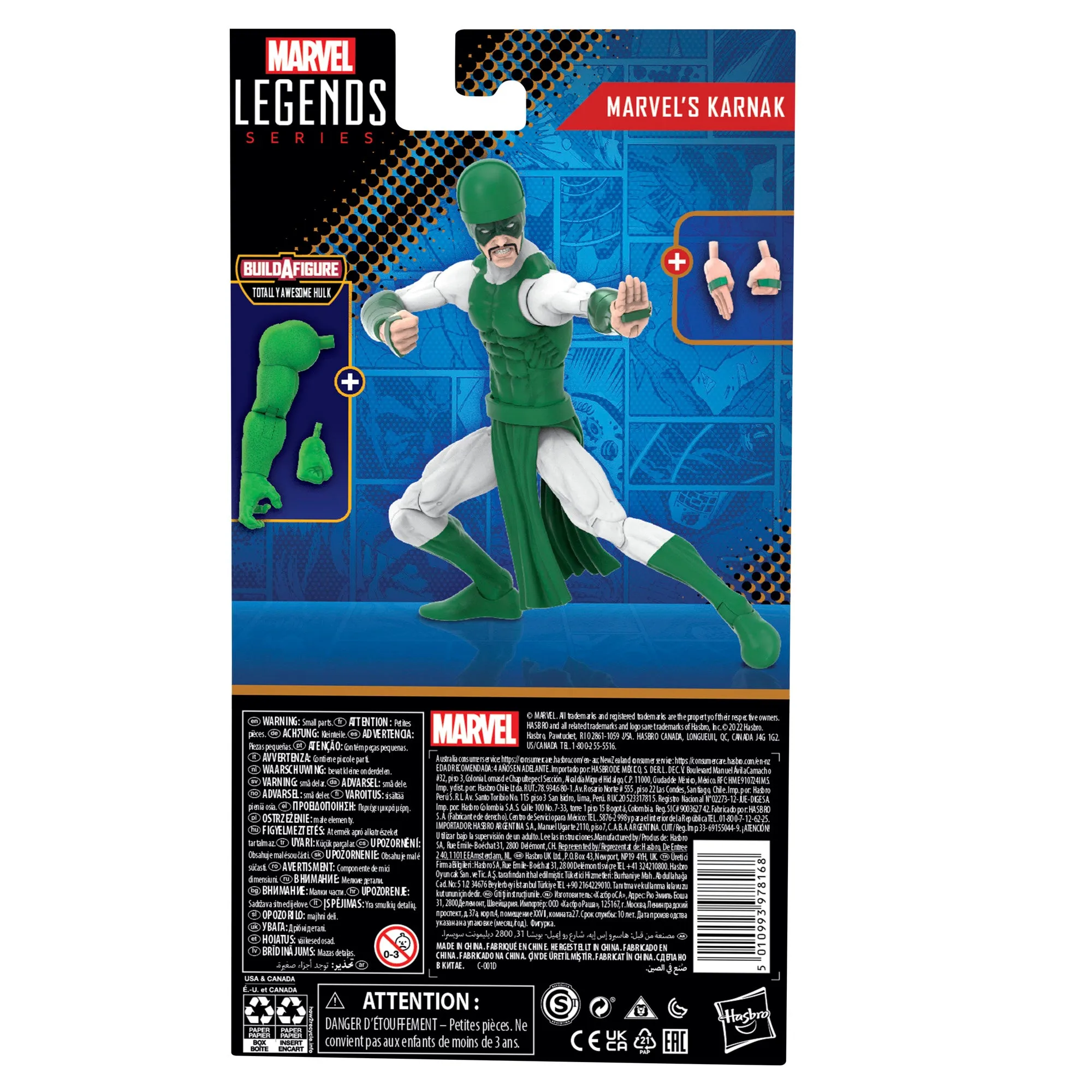 Marvel Legends  Karnak (Amadeus Cho Hulk BAF)