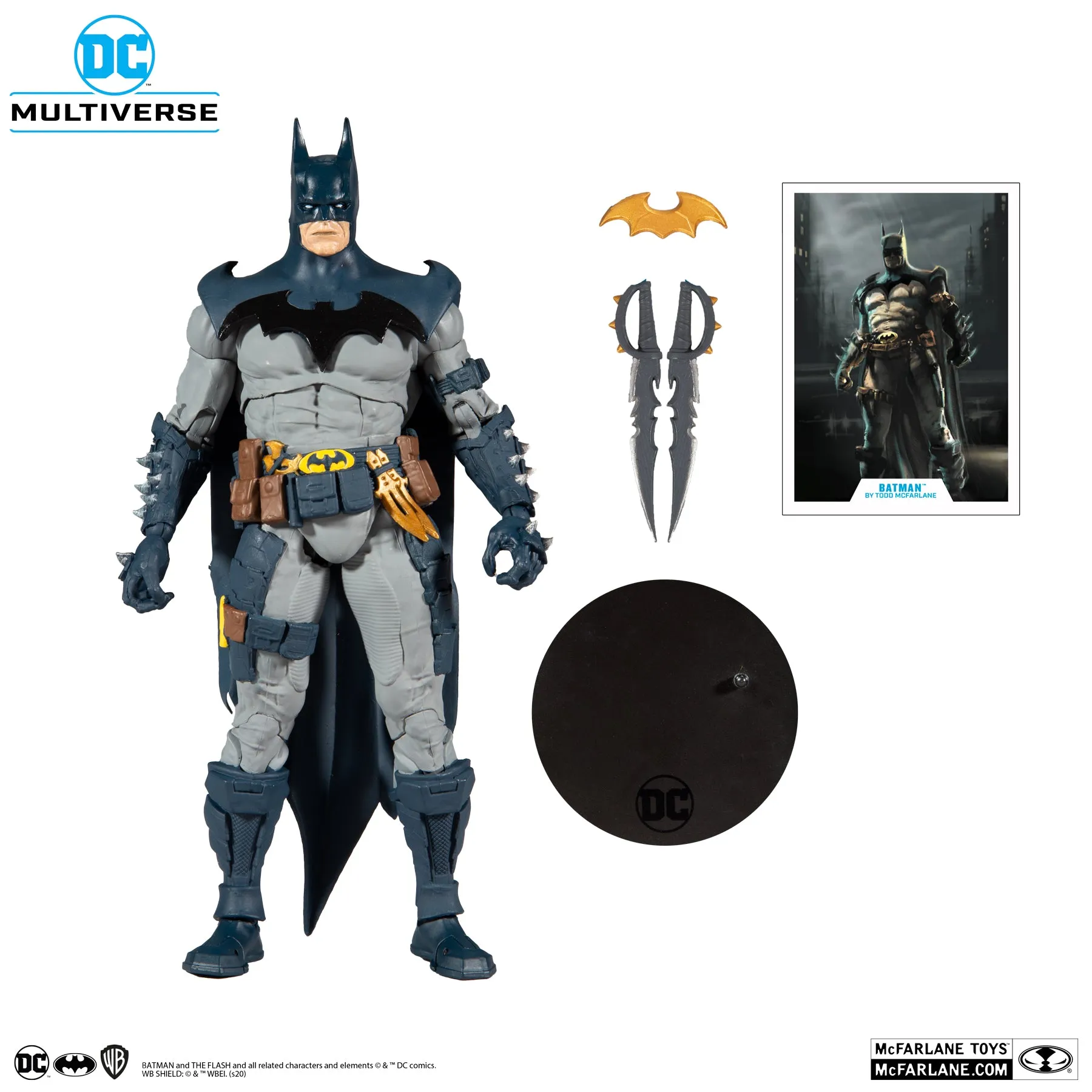 McFarlane Toys - DC Multiverse - Batman (Designed by Todd McFarlane) Action Figure LAST ONE!