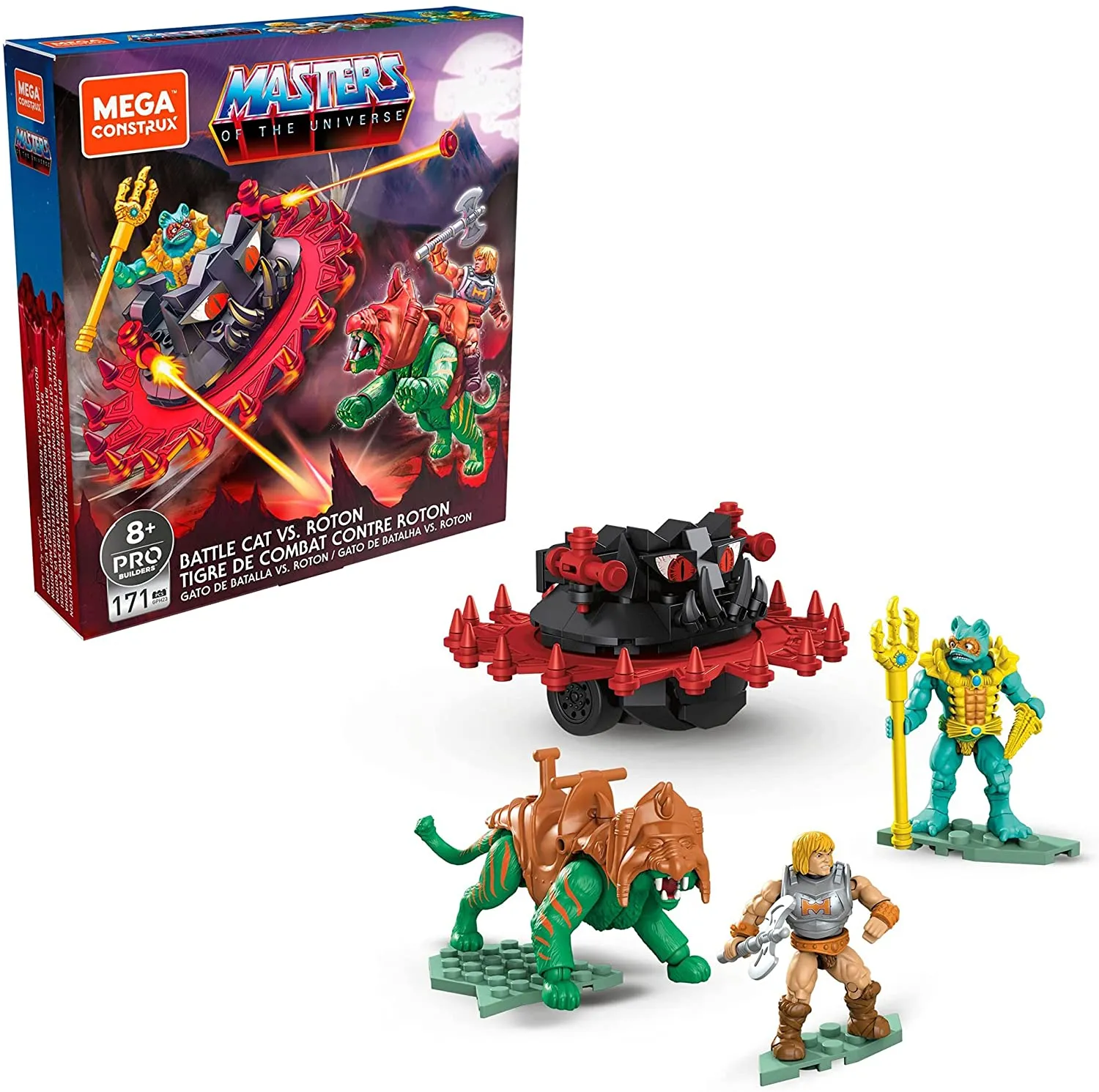 Mega Construx - Masters of the Universe - Battle Cat vs. Roton Building Set (GPH23)