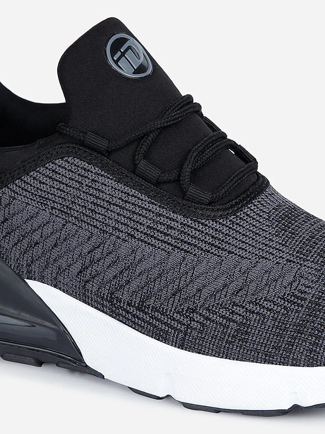 Men's Grey Knitted Sneaker (ID7518)