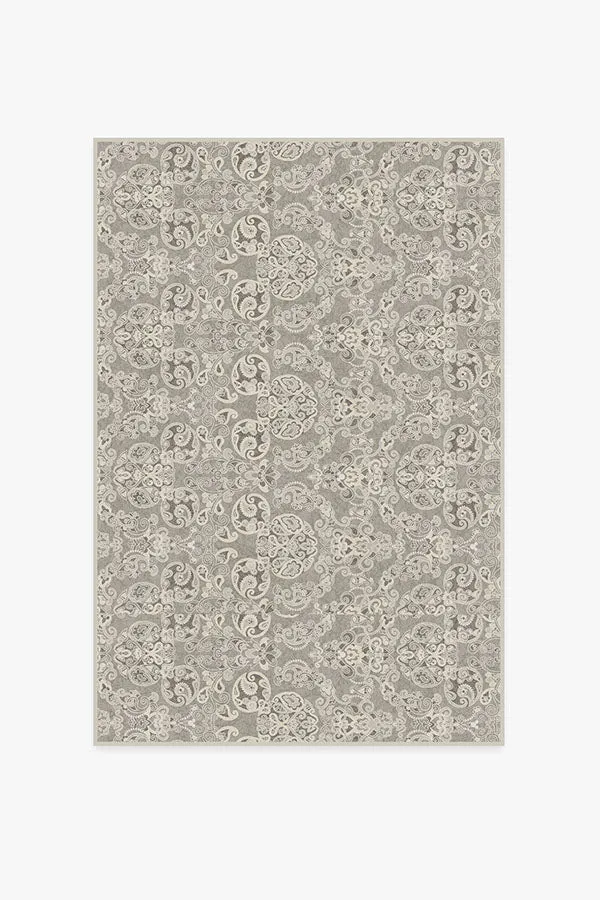 Mickey Damask Stone Tufted Rug