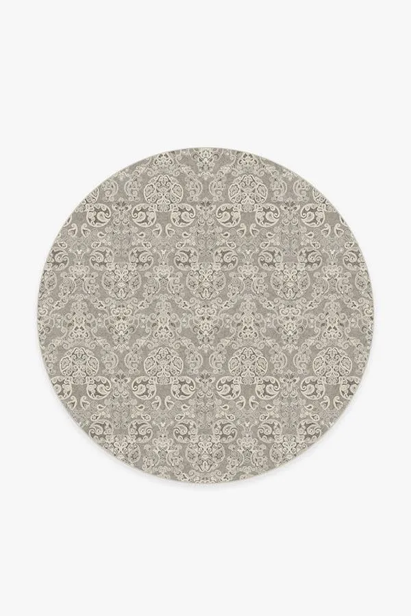 Mickey Damask Stone Tufted Rug