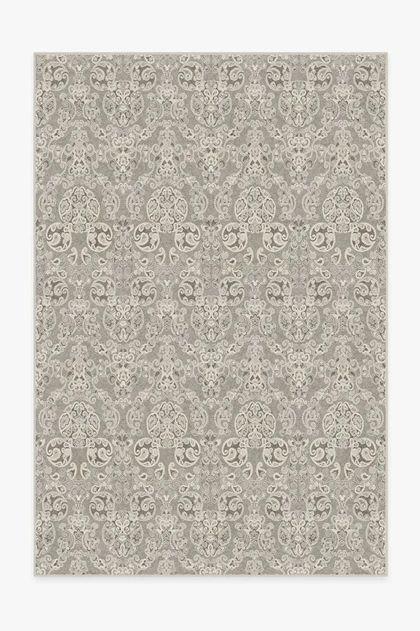 Mickey Damask Stone Tufted Rug