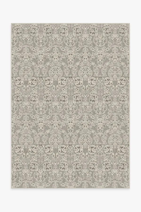 Mickey Damask Stone Tufted Rug