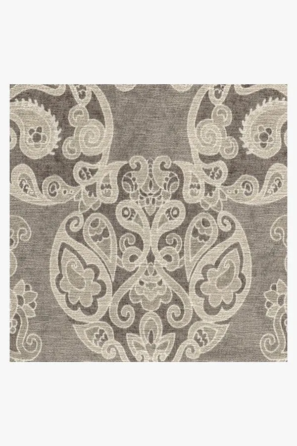 Mickey Damask Stone Tufted Rug