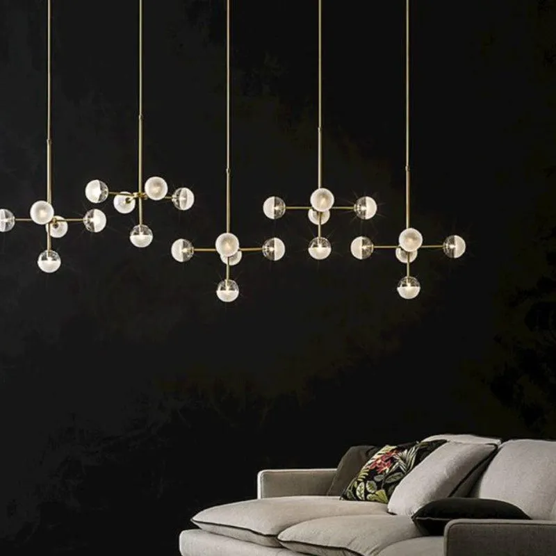 Modern Sphere 5 Light Pendant