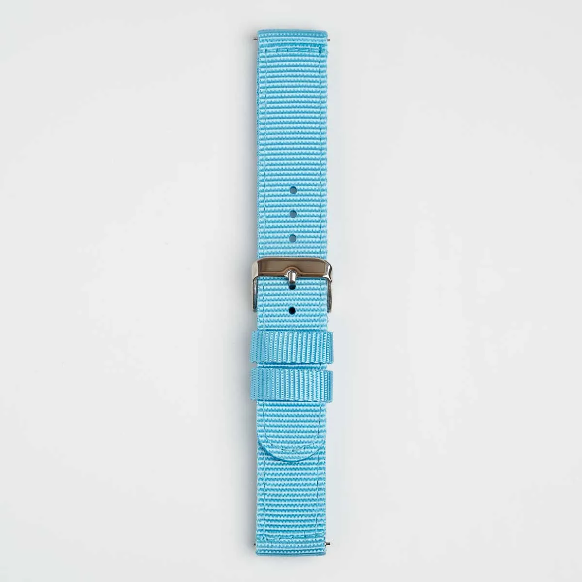 Nylon Quick Release Blue Watch Strap