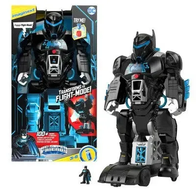 Open Box - Imaginext DC Super Friends Transforming Batman Bat-Tech Batbot