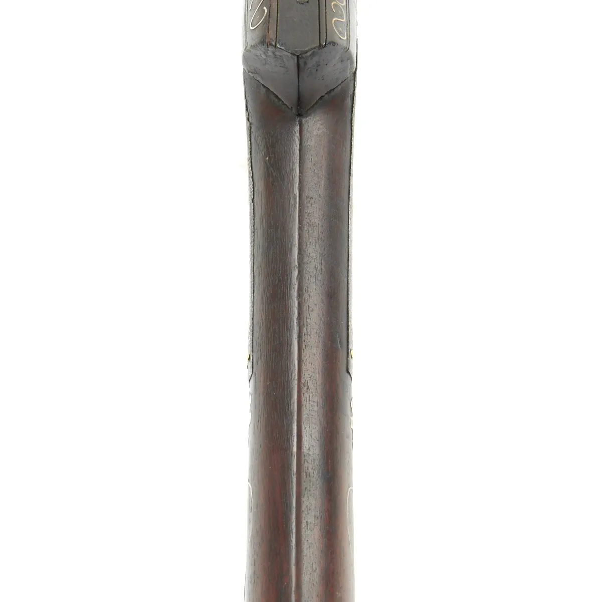 Original 19th Century Antique Indian Decorated Toradar Matchlock Gun c.1800/1850 - 68 Inches Long