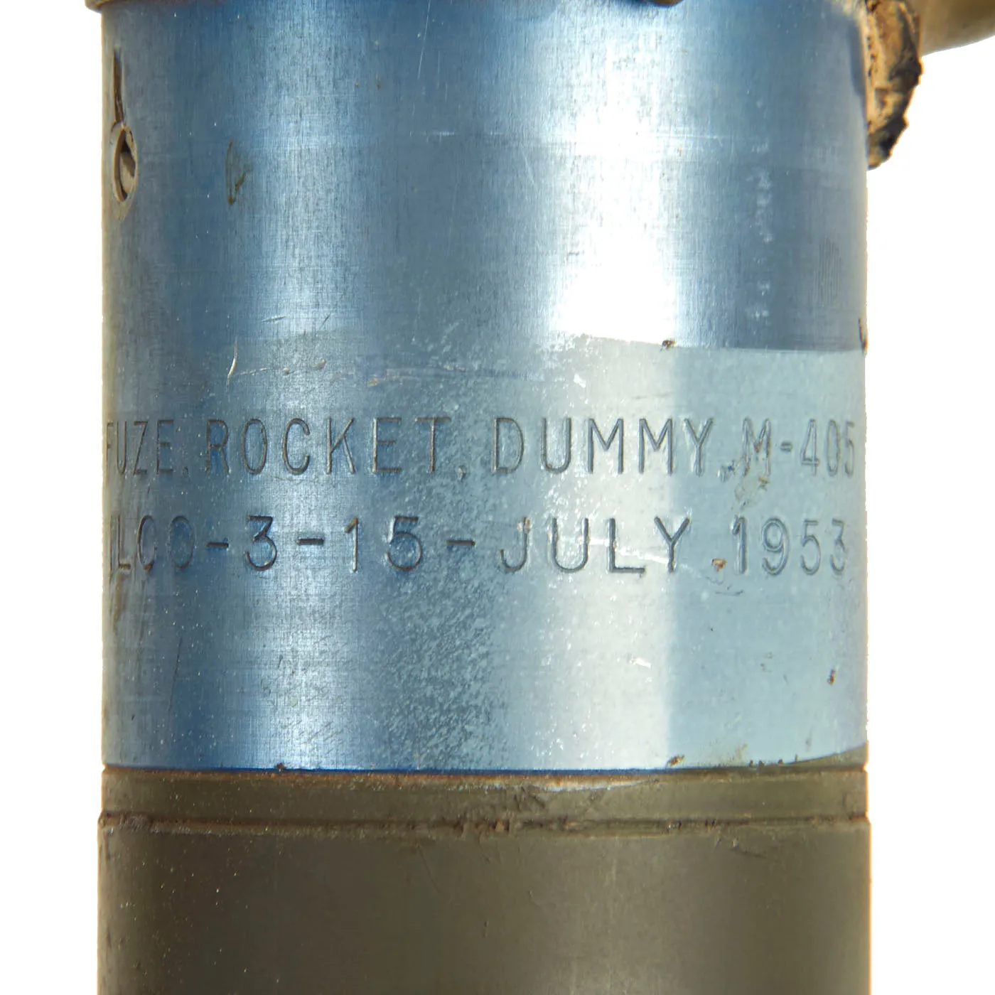 Original U.S. M20 A1B1 3.5 Inch Super Bazooka Rocket Launcher with INERT Practice Round - Canada Marked